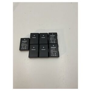 Kastar EN-EL14 Li-ion Battery Pack‎ 7.4V 1700mAh Lot of 7